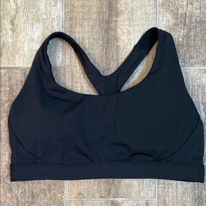 Athleta black sports bra